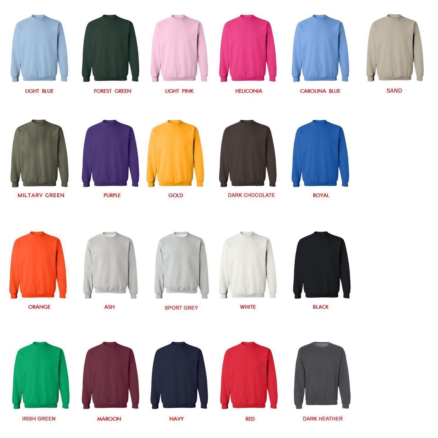 sweatshirt color chart - Chainsaw Man AU Store
