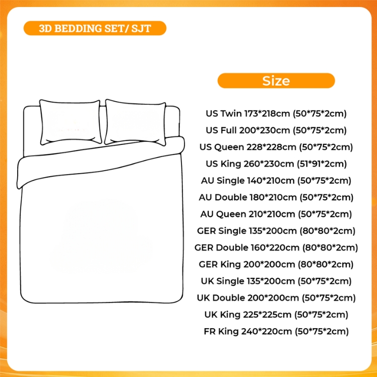 3D BEDDING SET - Chainsaw Man AU Store