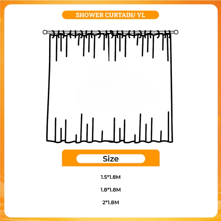 3D shower curtain - Chainsaw Man AU Store
