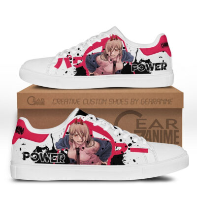 Power Skate Sneakers Custom Anime Shoes