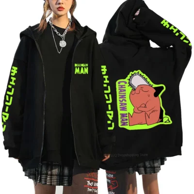 Pochita Chainsaw Man Unisex Jacket
