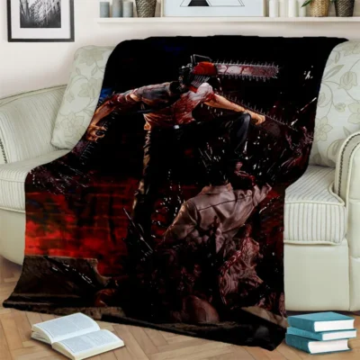 Denji Chainsaw Man New  Blanket