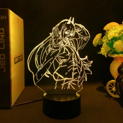 Makima Chainsaw Man Led Lamp