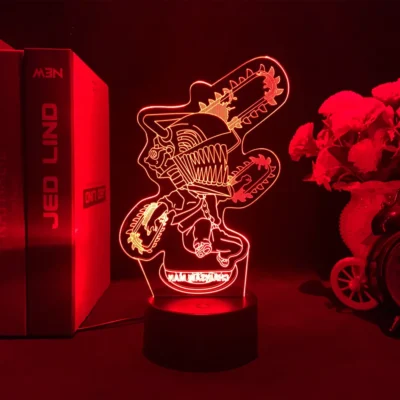 Denji Chainsaw Man Home Decor Led Lamp