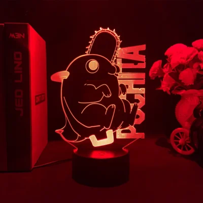 Pochita Chainsaw Man Led Lamp
