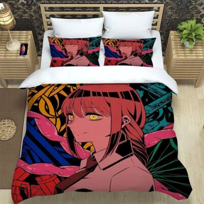 Makima Chainsaw Man Bedding Set