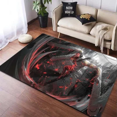 Chainsaw Man Denji Retro Rug