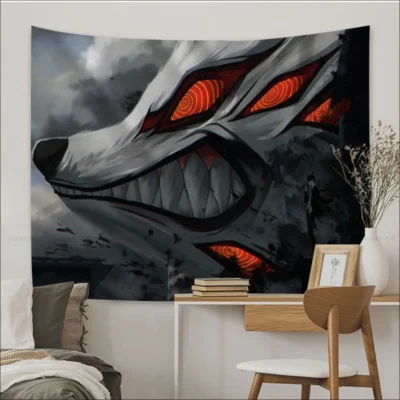 Chainsaw Man Wolf Tapestry