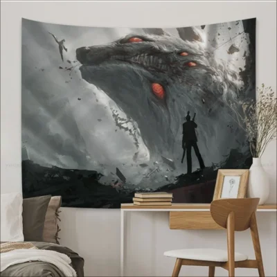 Chainsaw Man Retro Hot Arrival Tapestry