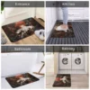 Break Free From The Shackles Bathroom Non Slip Carpet Chainsaw Man Living Room Mat Entrance Door 4 - Chainsaw Man AU Store