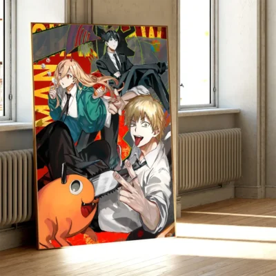 Chainsaw Man Wall Decor Wall Art