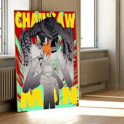 Chainsaw Man Wall Hanging Wall Art