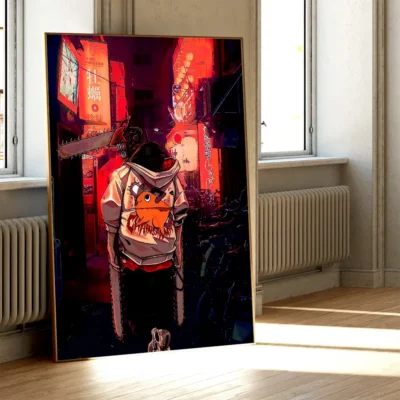 Chainsaw Man Denji Wall Art