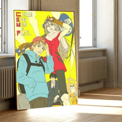 Chainsaw Man Room Decor Wall Art