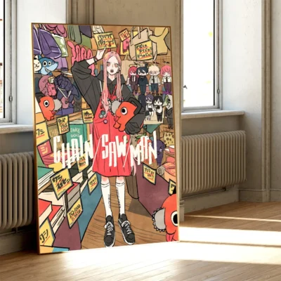 Chainsaw Man Home Decor Wall Art