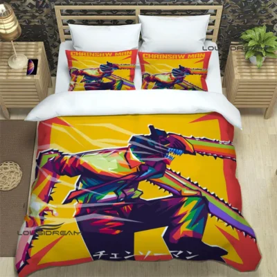 Denji Chainsaw Man To The Bedding Set