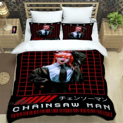 Makima Chainsaw Man Best-loved Bedding Set