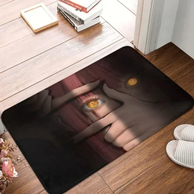 Makima Eyes Chainsaw Man Bath Mat
