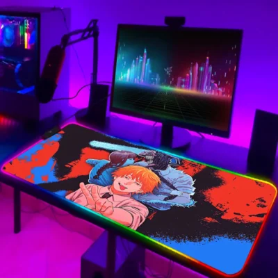 Chainsaw Man Denji RGB Mouse Pad