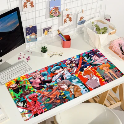 Chainsaw Man Colorful Mouse Pad