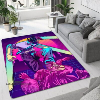 Zhongz Anime Chainsaw Man Rug