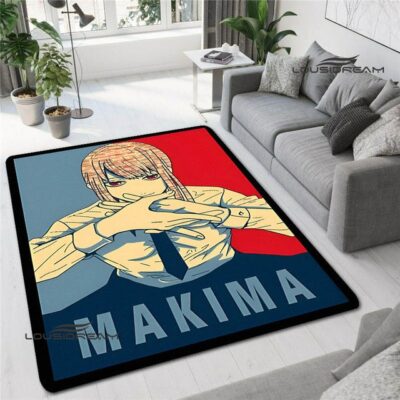 Makima Chainsaw Man Rug