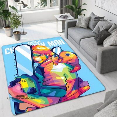 Pet Chainsaw Man Rug