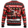Christmas Denji ChainsawMan Ugly Christmas Sweater BACK Backup - Chainsaw Man AU Store