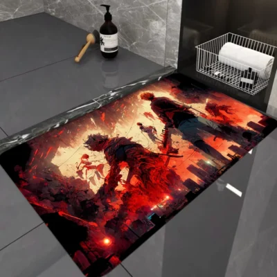 Chainsaw Man Power Bath Mat
