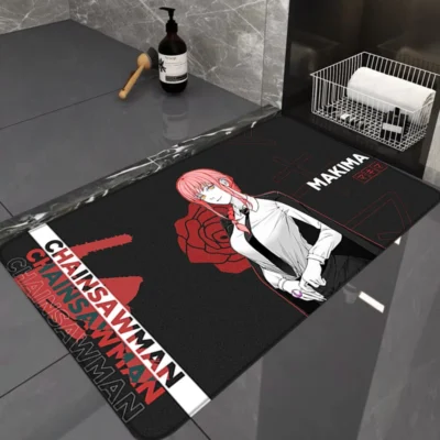Chainsaw Man Makima Non-slip Bath Mat