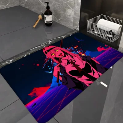 Chainsaw Man Makima Colorful Bath Mat