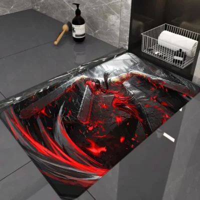 Chainsaw Man Denji Power Bath Mat