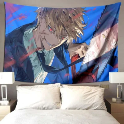 Chainsaw Man Denji Wall Decor Tapestry