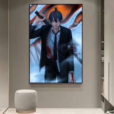 Chainsaw Man Aki Wall Art