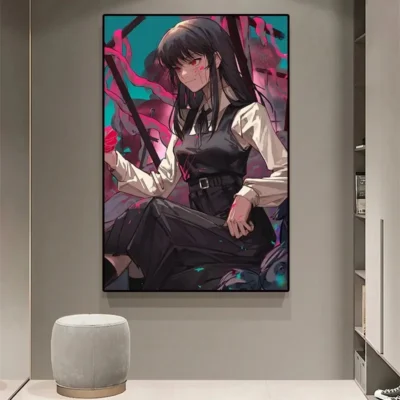 Chainsaw Man Girl Wall Art