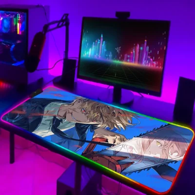 Chainsaw Man Denji Power RGB Mouse Pad