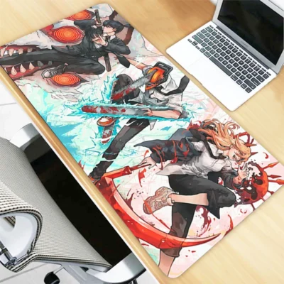 Chainsaw Man Denji Power Large Gamer Mouse Pad