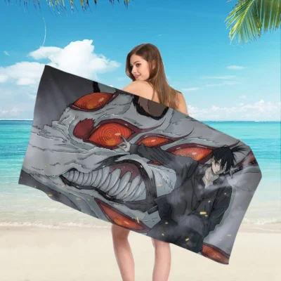 New Collection Chainsaw Man Beach Towels
