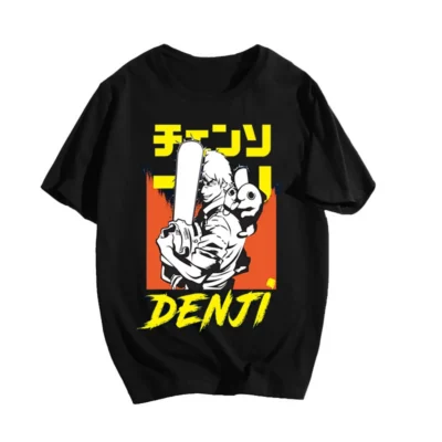 2025 Chainsaw Man Inside Denji Japanese T-Shirts