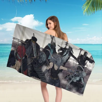 Must Try Chainsaw Man Beach Towels