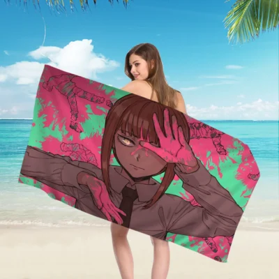 Must Have Chainsaw Man Beach Towels