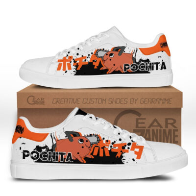 Pochita Skate Sneakers
