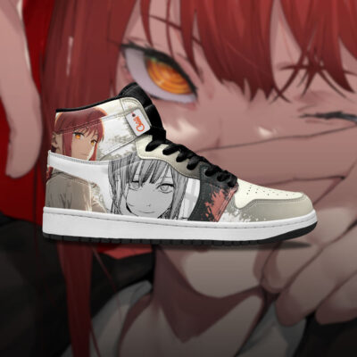 Makima J1s Sneakers Mixed Manga Style