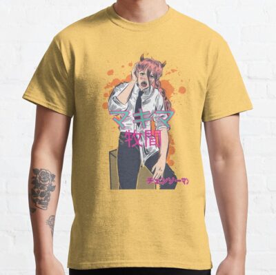 Makima Inspired Anime Girl Japanese Style T-shirt