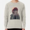 ssrcolightweight sweatshirtmensoatmeal heatherfrontsquare productx1000 bgf8f8f8 5 - Chainsaw Man AU Store