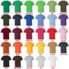 t shirt color chart 1 - Chainsaw Man AU Store