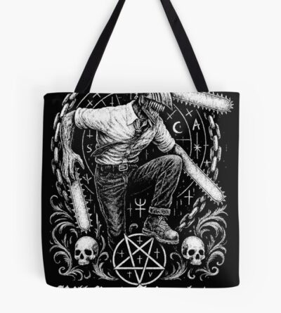 Kill First Grieve Later Denji Graphic Tee Chainsaw Man Tote Bag