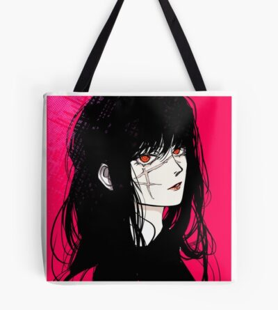 War Devil Yoru Asa Mitaka Neon Art Tote Bag