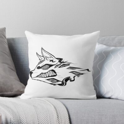 The Fingers Power Throw Pillow