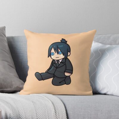 Chainsaw Man Aki Throw Pillow